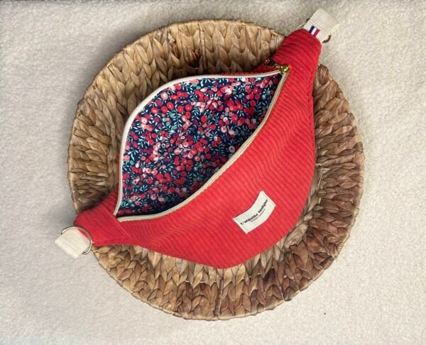 Sac banane rouge