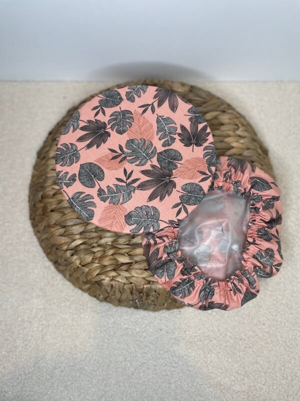 Lot de 3 Charlottes alimentaires Coton Feuille