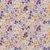 coton fleuri jaune lilas